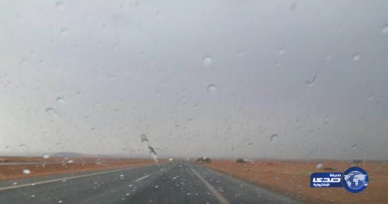 بالصور أمطار الخير والبركه على تبوك‎