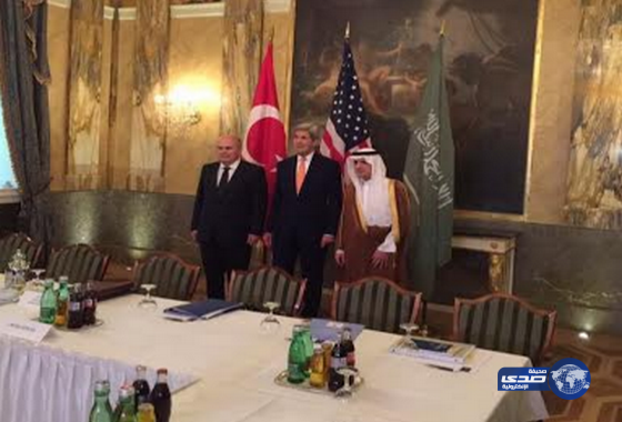 اجتماع ثلاثي لوزراء خارجية السعودية و أمريكا و تركيا