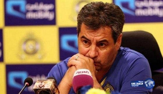 النصر يقيل خورخي داسيلفا بعد الخسارة من الشباب