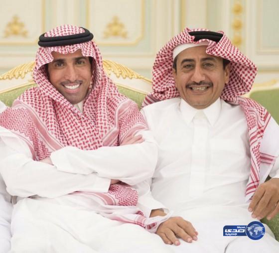 الثنائي الكوميدي في لقائهم اليوم مع الملك..