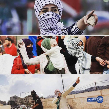 صور لنساء فلسطينيات يدافعن عن الاقصى تنال إعجاب مغردي تويتر..