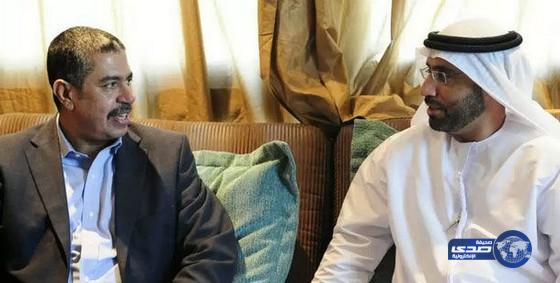بحاح يلتقي المبعوث الإماراتي الخاص لدى اليمن