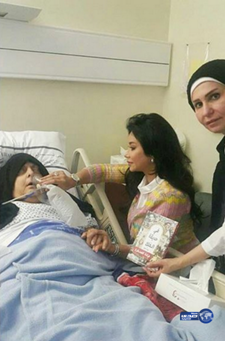 لجين عمران في زياره للروائيه مياده العسكر..