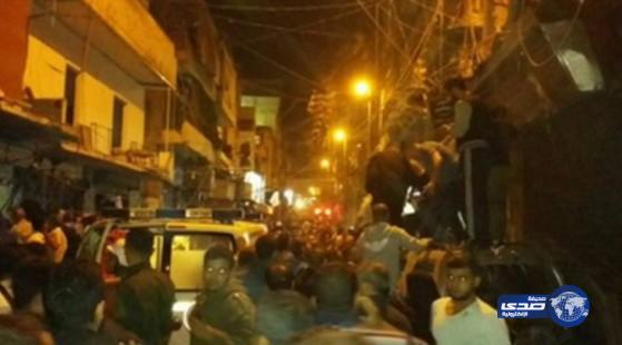 بالصور: انفجاران يستهدفان الضاحية الجنوبية للعاصمة بيروت
