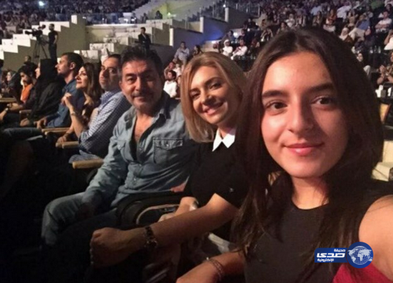 سيلفي لإبنة  الممثل عابد فهد ..