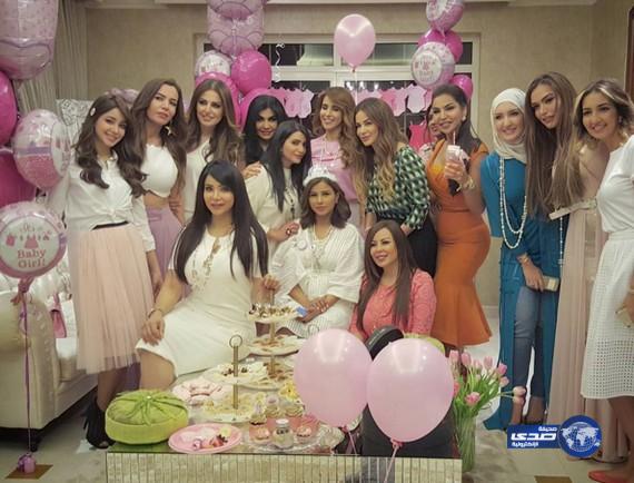 حفل اعلاميات “ام بي سي “بمناسبة قرب ولادة مهيرة عبدالعزيز