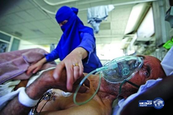 ميليشيات التمرد الحوثية تواصل حرب الأكسجين بمستشفيات تعز