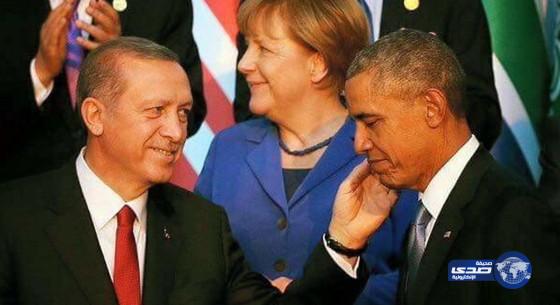 صورة مداعبة أردوغان لأوباما تثير التساؤلات!