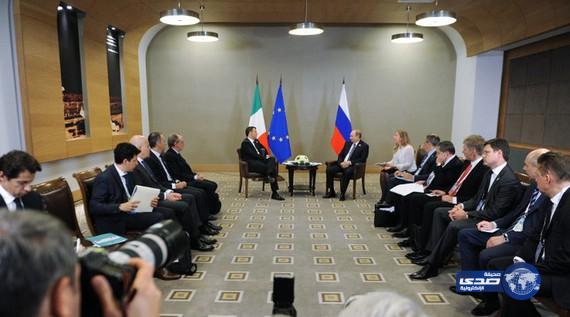 بوتين فحص المواد المتعلقة بتحطم الطائرة الروسية بمصر في المرحلة الختامية