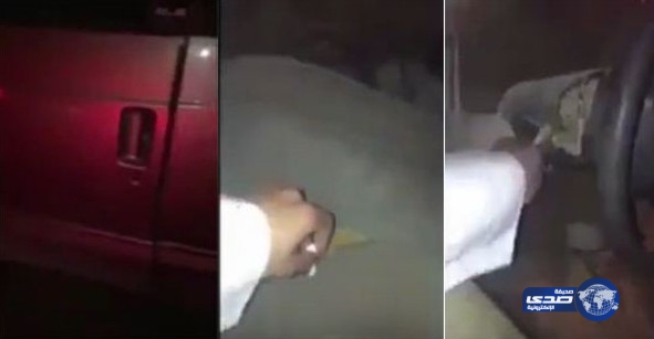 بالفيديو: مواطن يهشم سيارة مقيم مصري بسبب وقوفه خلفه
