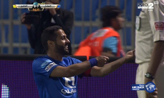 الهلال يعبر الخليج بـ سبعة أهداف