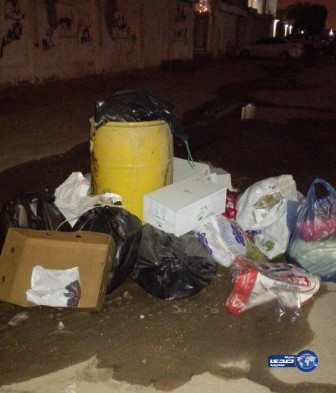 سكان النسيم الشرقي لـ( صدى ) : نعاني من تراكم النفايات وبلدية النسيم لم تتجاوب