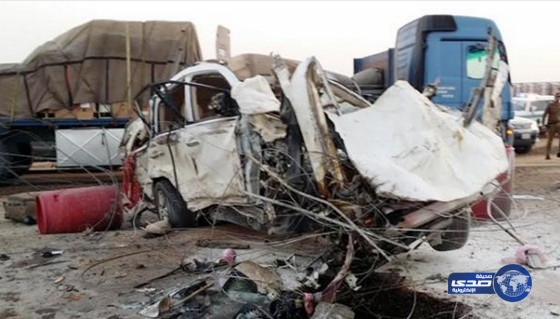 إصابة 5 أثرحادث مروع على الطريق الدولي بجازان