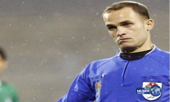 طاقم أردني يدير مباراة الأخضر وفلسطين