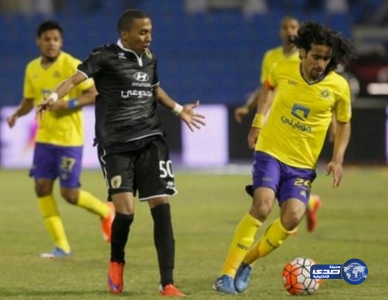 النصر يتعادل مع الخليج