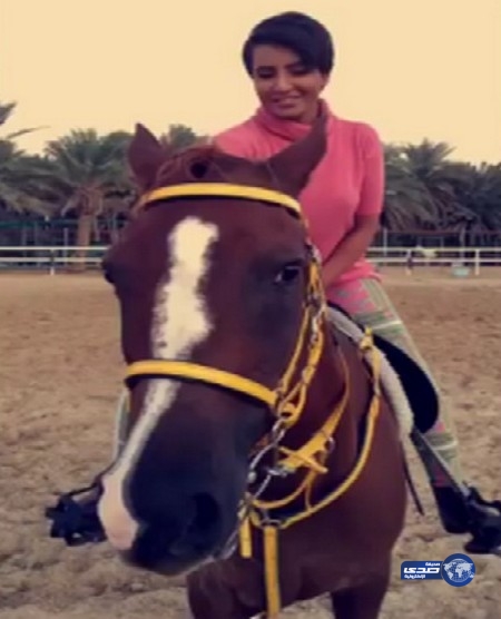 العنود الحربي..تعشق الخيل!..