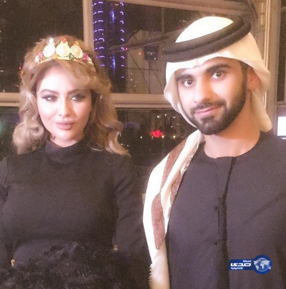 لقاء يجمع مريم حسين بالشيخ منصور بن محمد بن راشد آلمكتوم