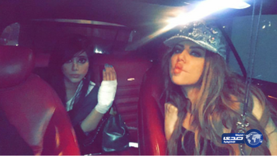 شيلاء تتدلع بعد الحادث..