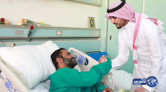 نجوم النصر يزورون أفراد قواتنا المصابين بالحد الجنوبي