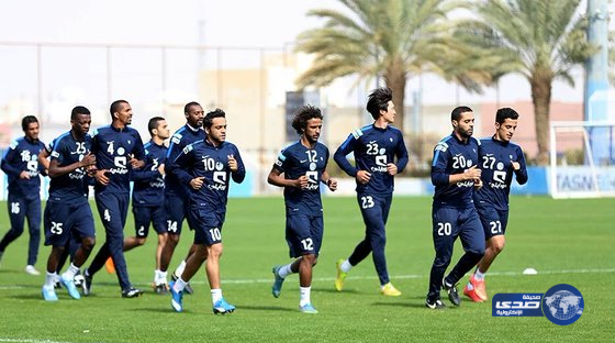 الهلال يواصل تدريباته الصباحية