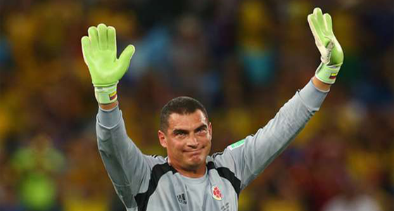 محاولة انتحار فاشلة لحارس كولومبيا