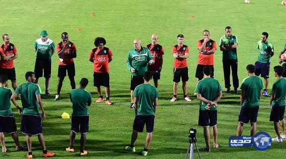 الأهلي يجري مرانه الرئيسي تحضيراً للطائي