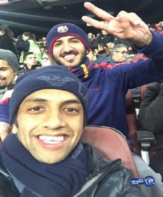 سيلفي من برشلونه..