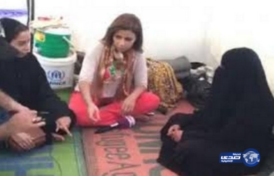 مهيره عبد العزيز وبلقيس في زيارة اللاجئين اليمنيين بجيبوتي..