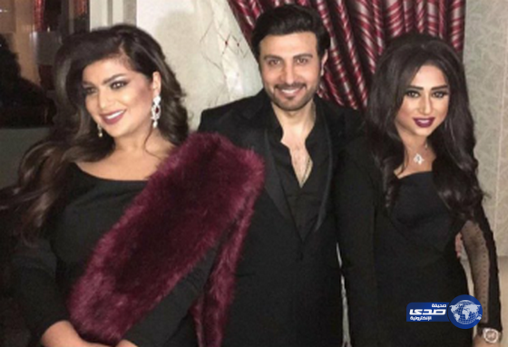 ماجد المهندس مع أميره محمد وشيماء سبت..