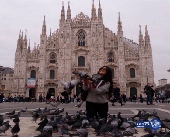 علا الفارس.. طايره مع الطيور!..
