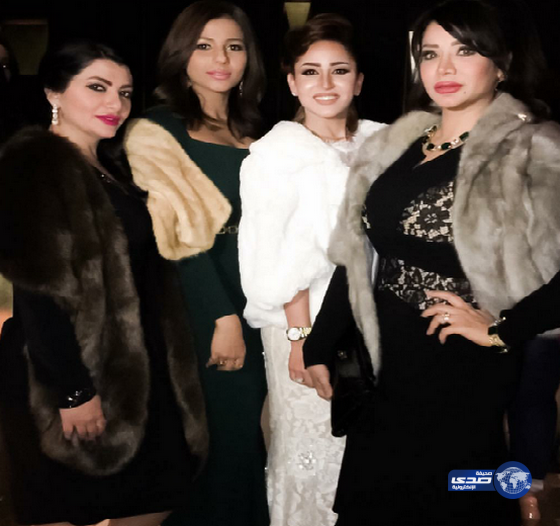 لجين عمران ومهيره عبد العزيز في ضيافة الفنانه مشاعل..