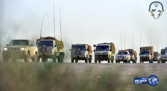 بالصور: وصول قوات الحرس الوطني بآلياتها للمشاركة في تمرين “رعد الشمال”