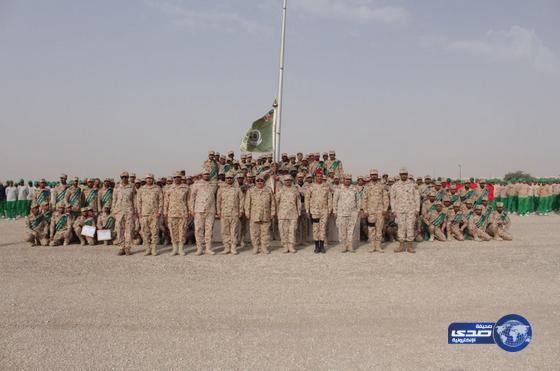 مركز تدريب الحرس الوطني بالرياض يحتفل بتخريج دورات الفرد الأساسي