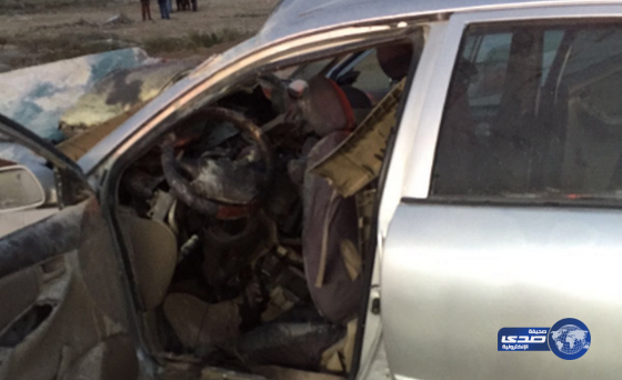 بالصور: وفاه و6 اصابات اثر حادث تصادم علئ طريق الخرج‎