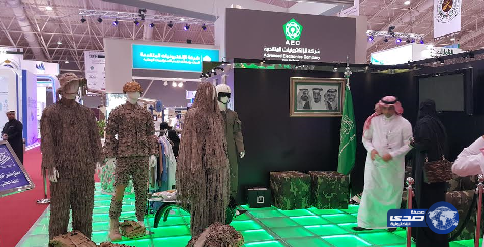 المرأة السعودية تقتحم العمل العسكري وتشارك بفاعلية في معرض «AFED»