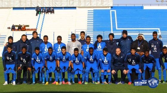 ناشئين الهلال بطلاً للدوري السعودي الممتاز