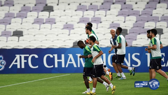 الأهلي يختتم تحضيراته للقاء العين بالآسيوية