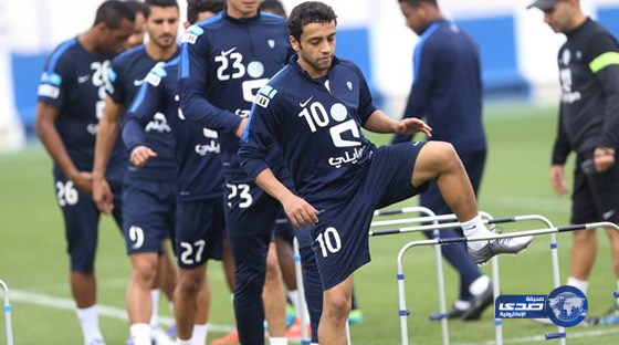 الهلال يبدأ تحضيراته لديربي النصر