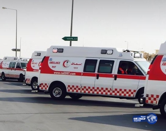إصابة 10 أشخاص جراء حادثين مروريين منفصلين في الباحة