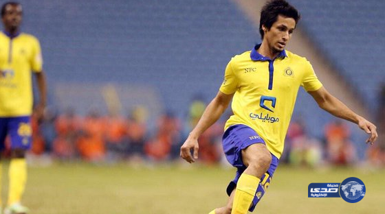 أربع غرز لإصابة لاعب النصر خالد الغامدي