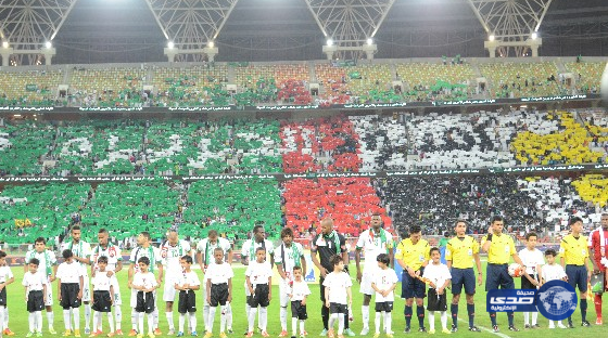 مواجهة الأبيض والأخضر تشهد أكبر “تيفو”