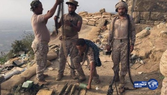 بالصور: القوات السعودية تقتل 11 حوثياً قبالة الخوبة وتضبط كهفاً تستخدمه الميليشيات لتخزين السلاح