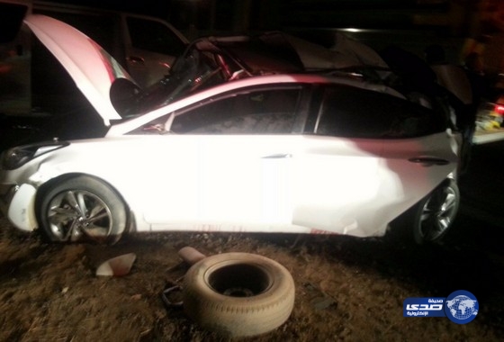 بالصور: وفاة 5 واصابة واحد في حادث تصادم على طريق احد المسارحه