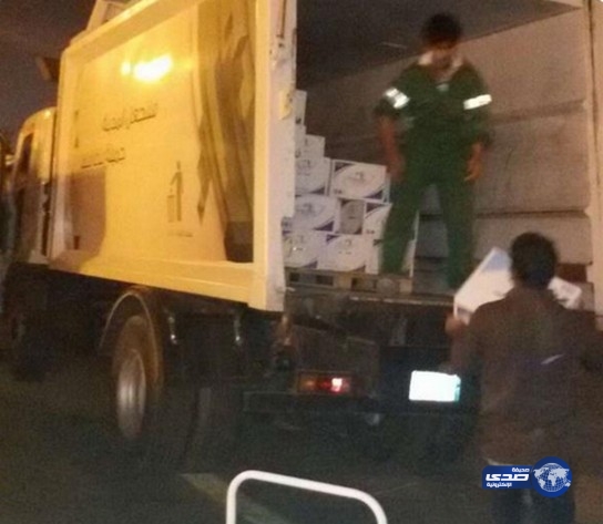 ضبط سيارة نفايات تنقل مياه الشرب إلى أحد المحال بالمدينة المنورة