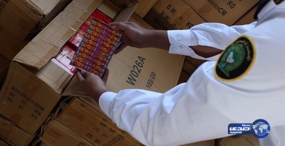 جمرك البطحاء يُحبط تهريب نحو 7 ملايين قطعة من الألعاب النارية