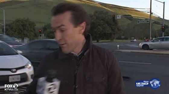 بالفيديو.. كاد المراسل ان يموت !