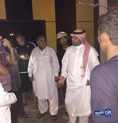 بالفيديو: نشوب حريق بنادي الاتحاد