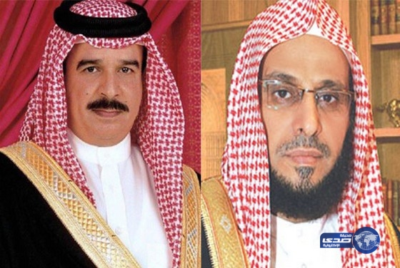 ملك البحرين يبعث برسالة للشيخ القرني لتهنئته بالسلامة