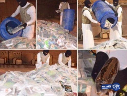 “مكافحة المخدرات”: ضبط كمية كبيرة من الحشيش المخدر والقبض على ناقليها ومستقبليها