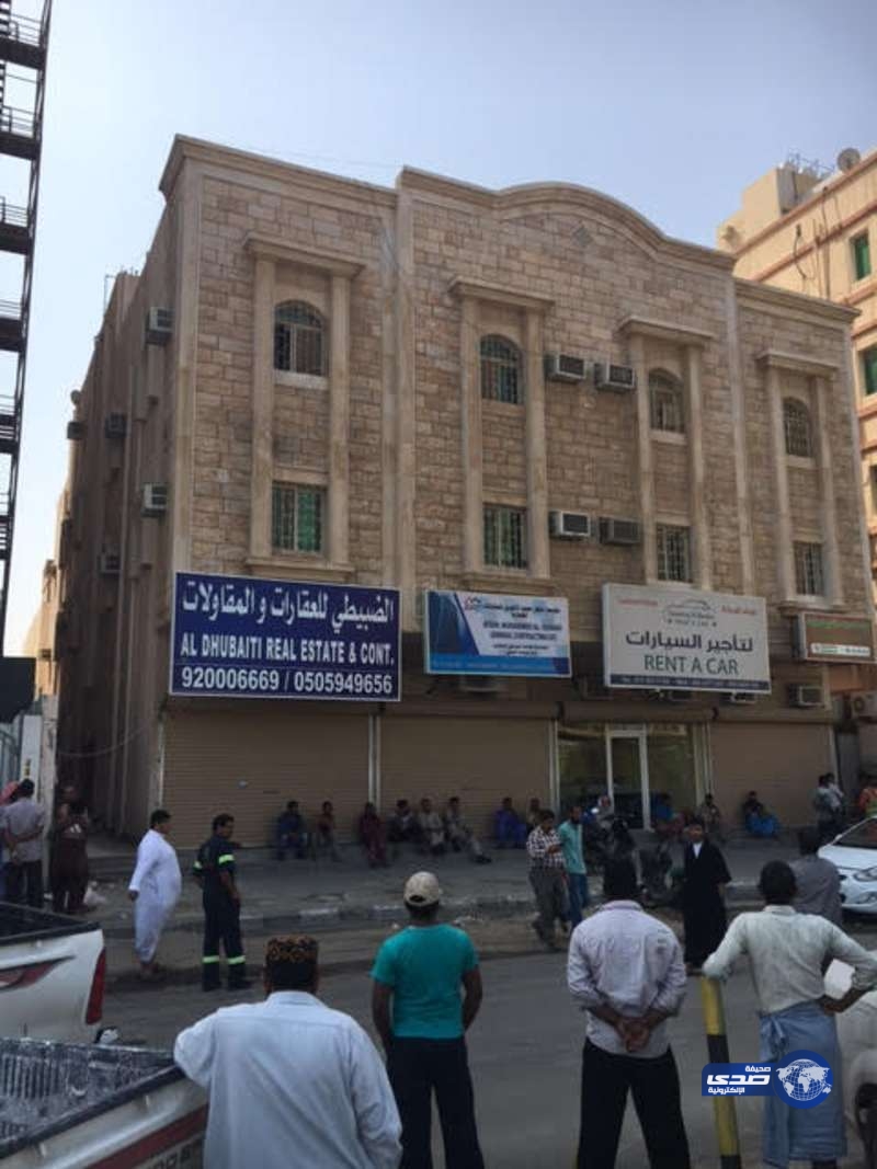 مصرع عامل آسيوي جراء نشوب حريق في عمارة سكنية بالجبيل